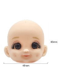 CABECA BONECA ROMA 151569 4,5X4,3CM C20