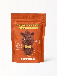 0002 KIT CIRCULO AMIGURUMI ANIMAIS BOSQUE