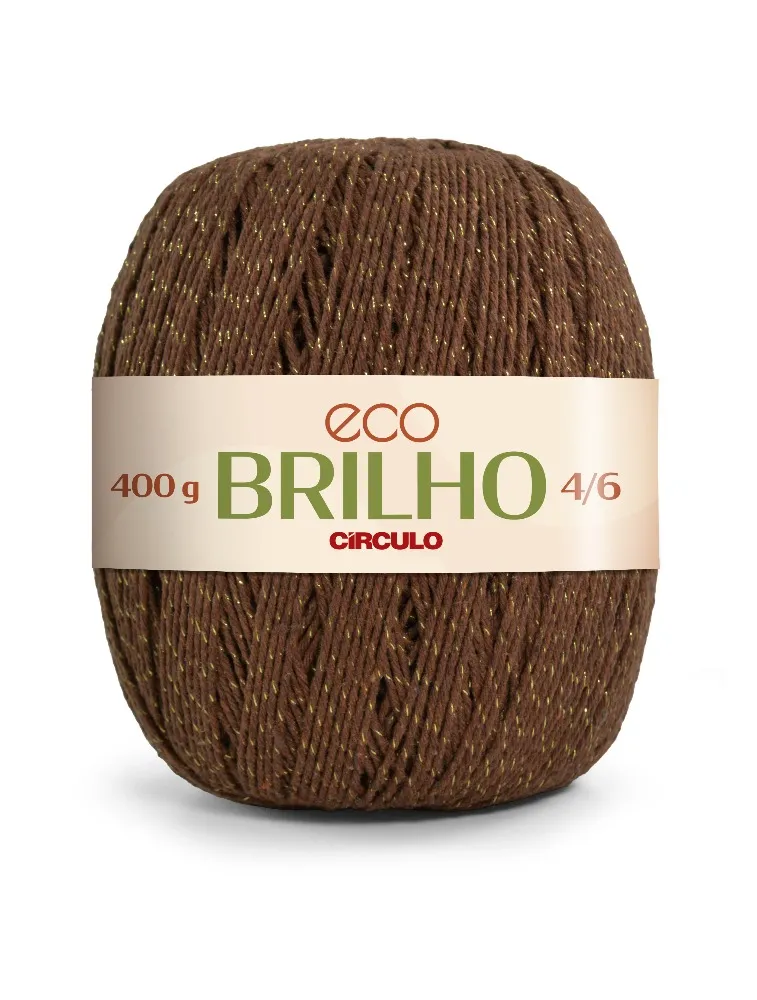 7496 BARBANTE CIRCULO ECO BRILHO OURO 6 400G 83%CO