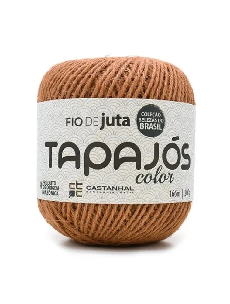 TIJ. FIO DE JUTA CASTANHAL 10/4 TAPAJOS 200G 166M