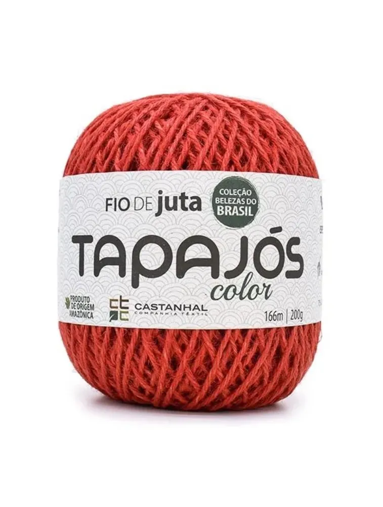 VMO. FIO DE JUTA CASTANHAL 10/4 TAPAJOS 200G 166M