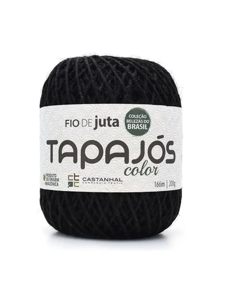 PTO. FIO DE JUTA CASTANHAL 10/4 TAPAJOS 200G 166M
