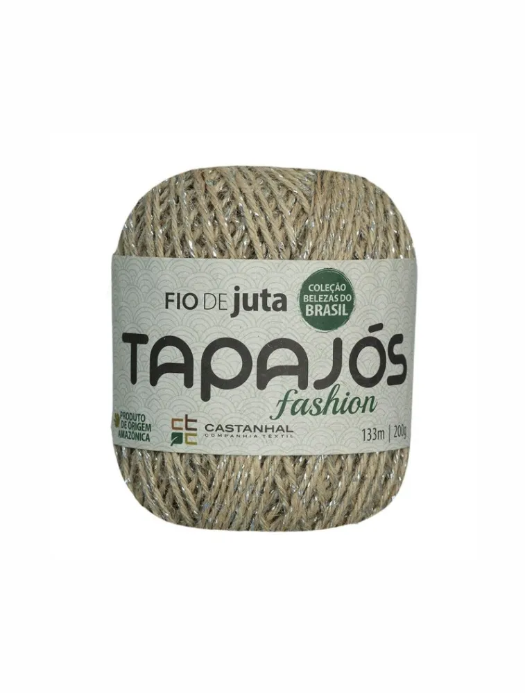 PTA. FIO DE JUTA CASTANHAL 10/4 TAPAJOS FASHION 200G 133M