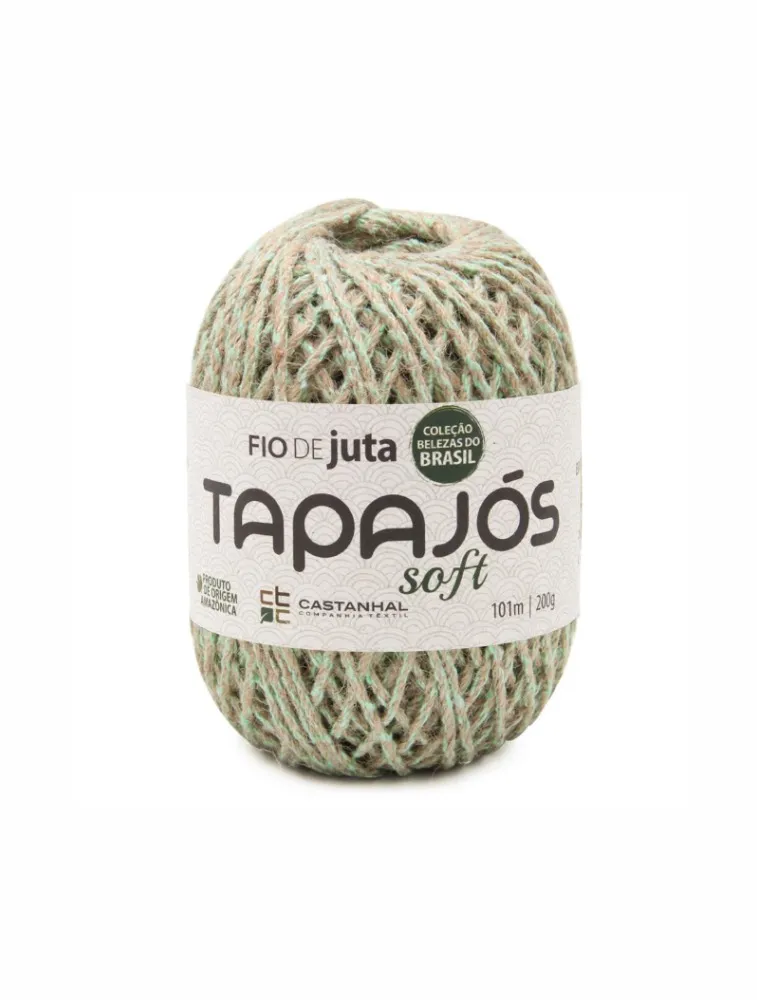 VDE. FIO DE JUTA CASTANHAL 10/4 TAPAJOS SOFT 200G 101M