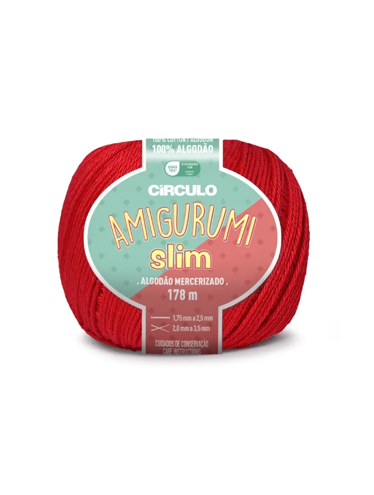 3528 LINHA CIRCULO AMIGURUMI SLIM 100%CO