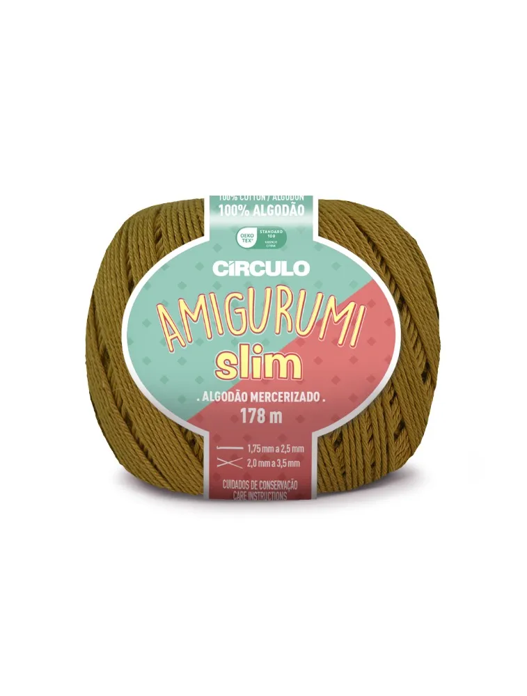 7077 LINHA CIRCULO AMIGURUMI SLIM 100%CO