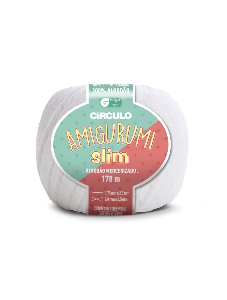 8001 LINHA CIRCULO AMIGURUMI SLIM 100%CO
