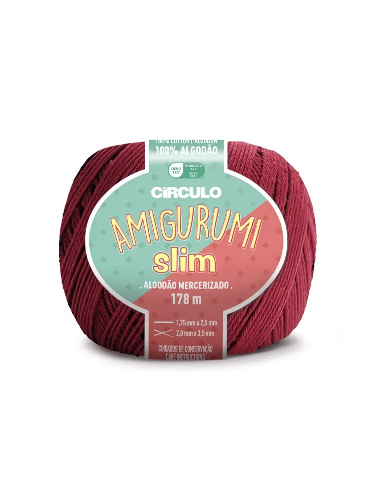 7136 LINHA CIRCULO AMIGURUMI SLIM 100%CO