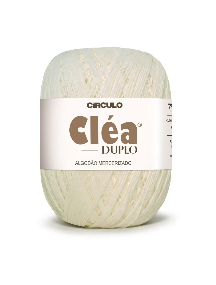 1074 LINHA CIRCULO CLEA DUPLO 100%CO