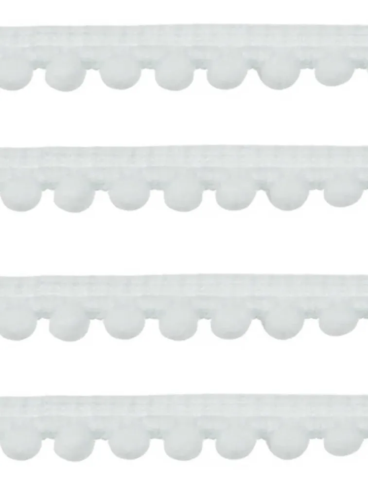0001 POMPOM LULITEX 11MM 10M