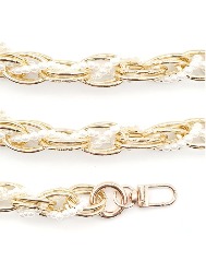 DOU. ALCA BOLSA ROMA CORRENTE C/PEROLA 153133 29CM