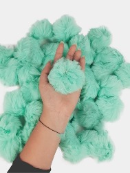 0251 POMPOM NYBC PELUCIA 70MM C30 100%PES