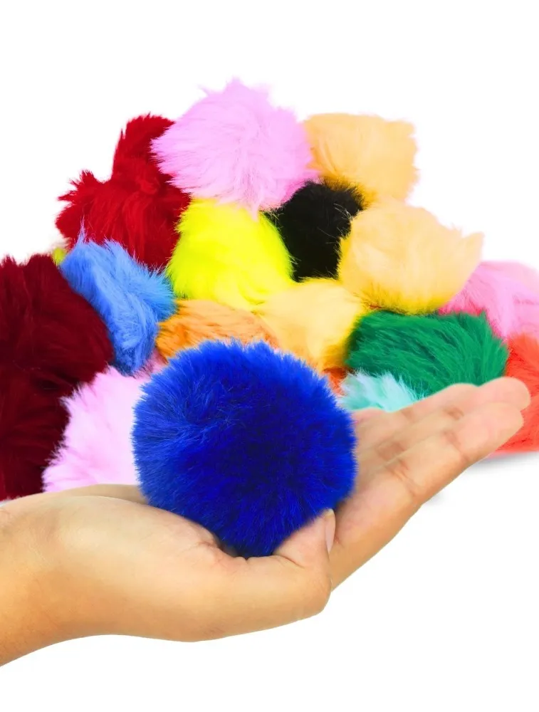 MULT22 POMPOM NYBC PELUCIA 70MM C30 100%PES
