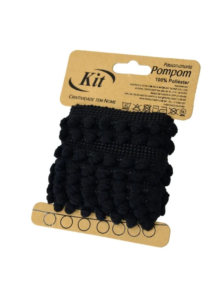 4989 FRANJA KIT POMPOM PP0,5X2M 5MM