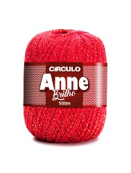 3528 LINHA CIRCULO ANNE BRILHO OURO 500M 100%CO
