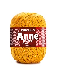 7030 LINHA CIRCULO ANNE BRILHO OURO 500M 100%CO