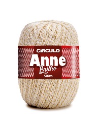 8176 LINHA CIRCULO ANNE BRILHO OURO 500M 100%CO