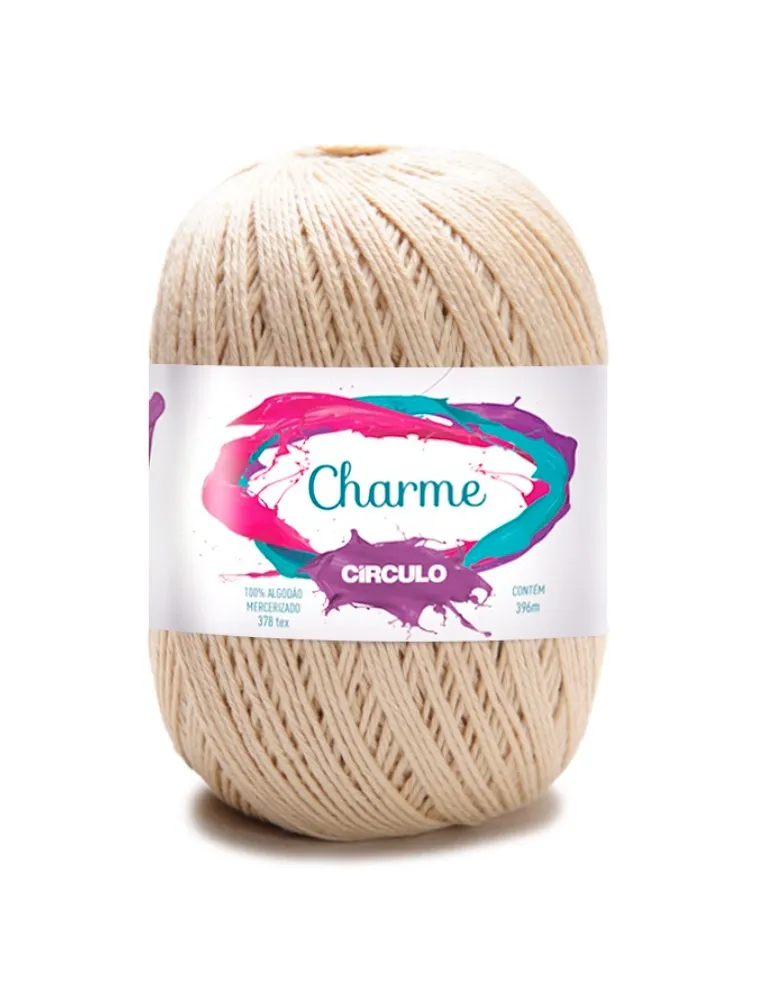 7684 LINHA CIRCULO CHARME 396M 100%CO