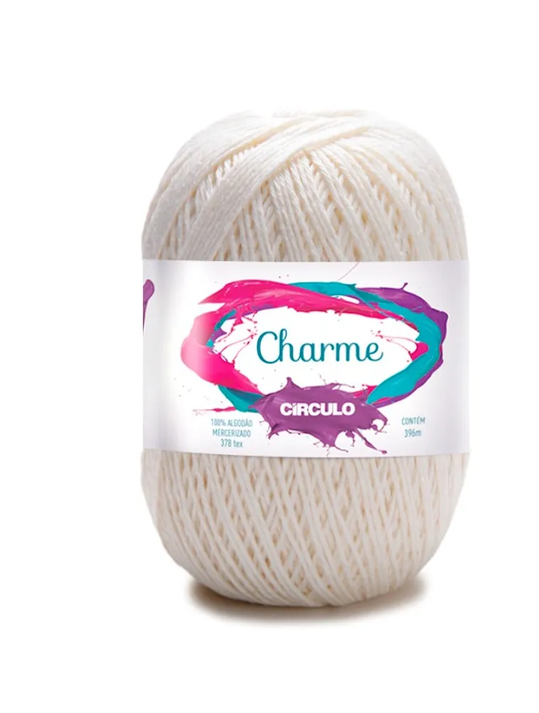 8176 LINHA CIRCULO CHARME 396M 100%CO