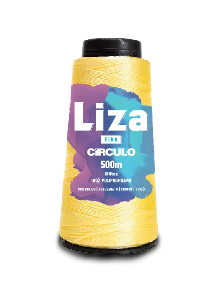 1074 LINHA CIRCULO LIZA FINA 500M 100%PP 