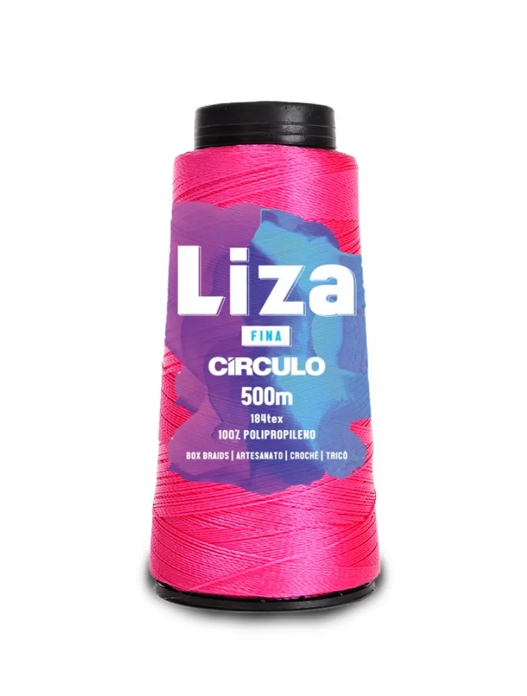 3182 LINHA CIRCULO LIZA FINA 500M 100%PP