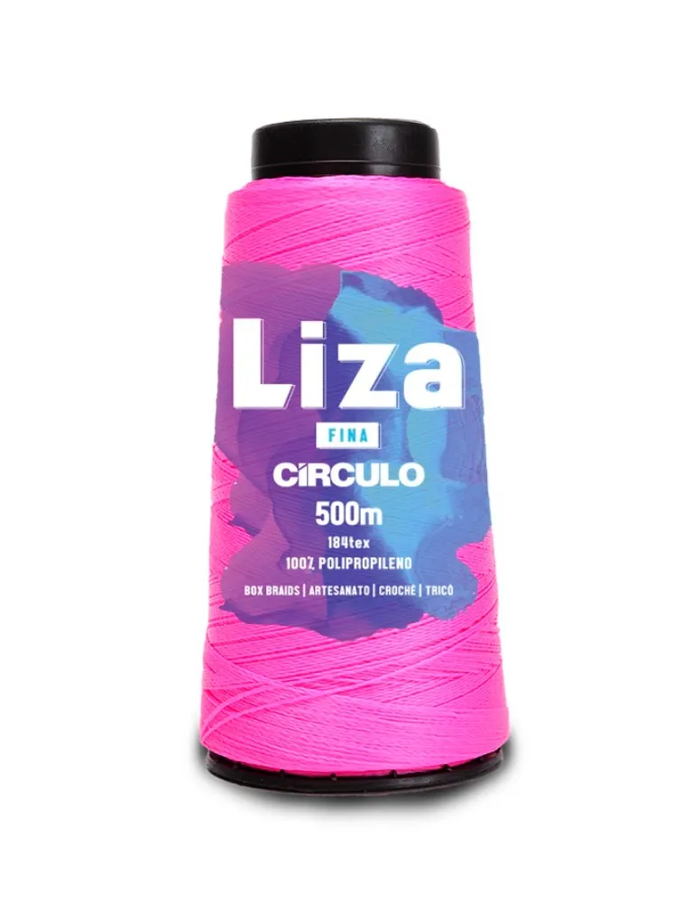 6011 LINHA CIRCULO LIZA FINA 500M 100%PP