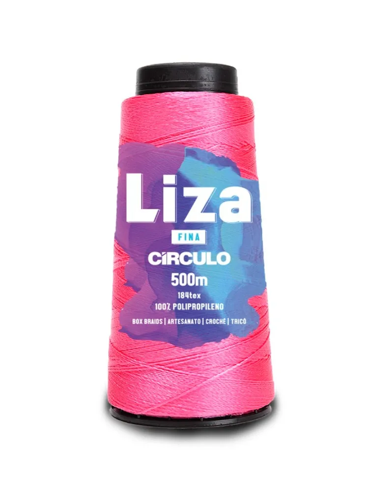 6085 LINHA CIRCULO LIZA FINA 500M 100%PP 