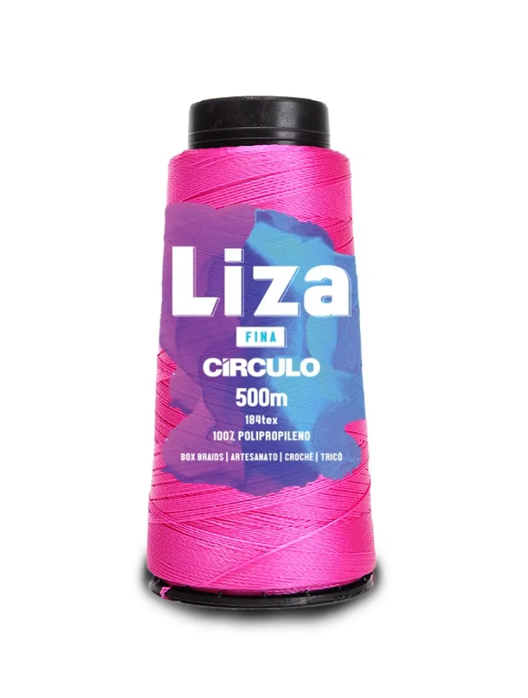 6092 LINHA CIRCULO LIZA FINA 500M 100%PP 