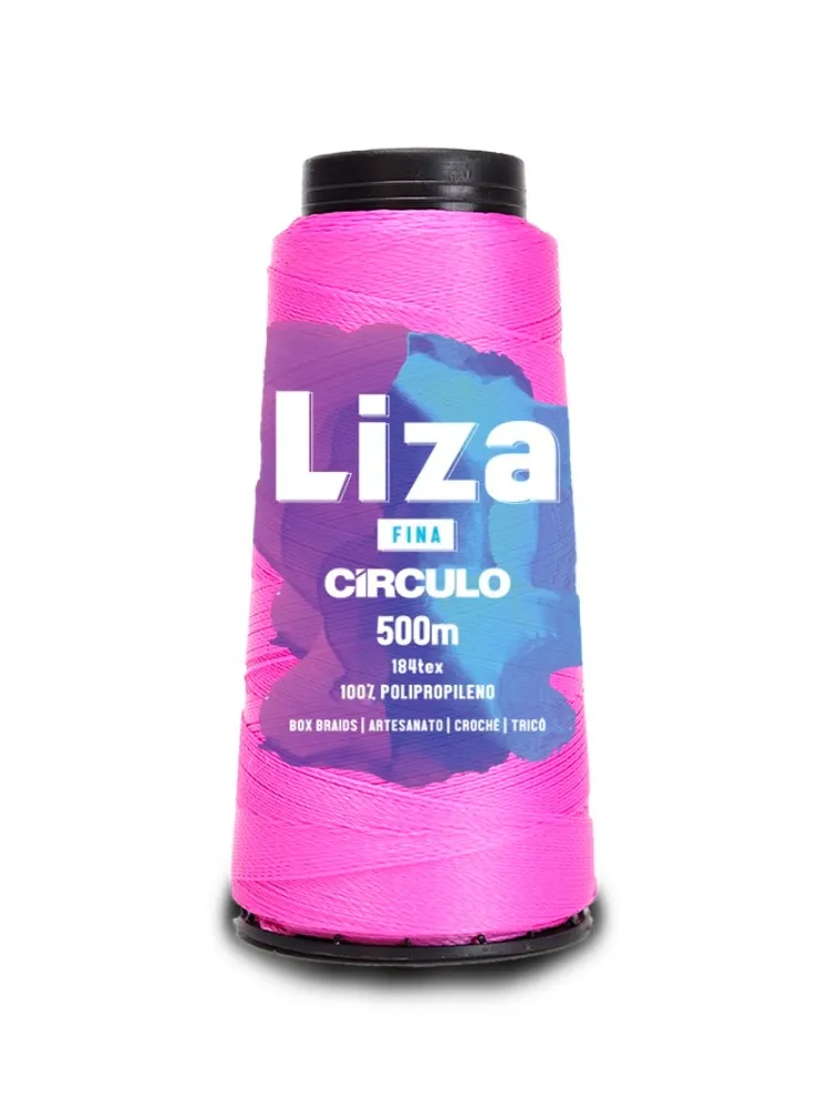 6183 LINHA CIRCULO LIZA FINA 500M 100%PP