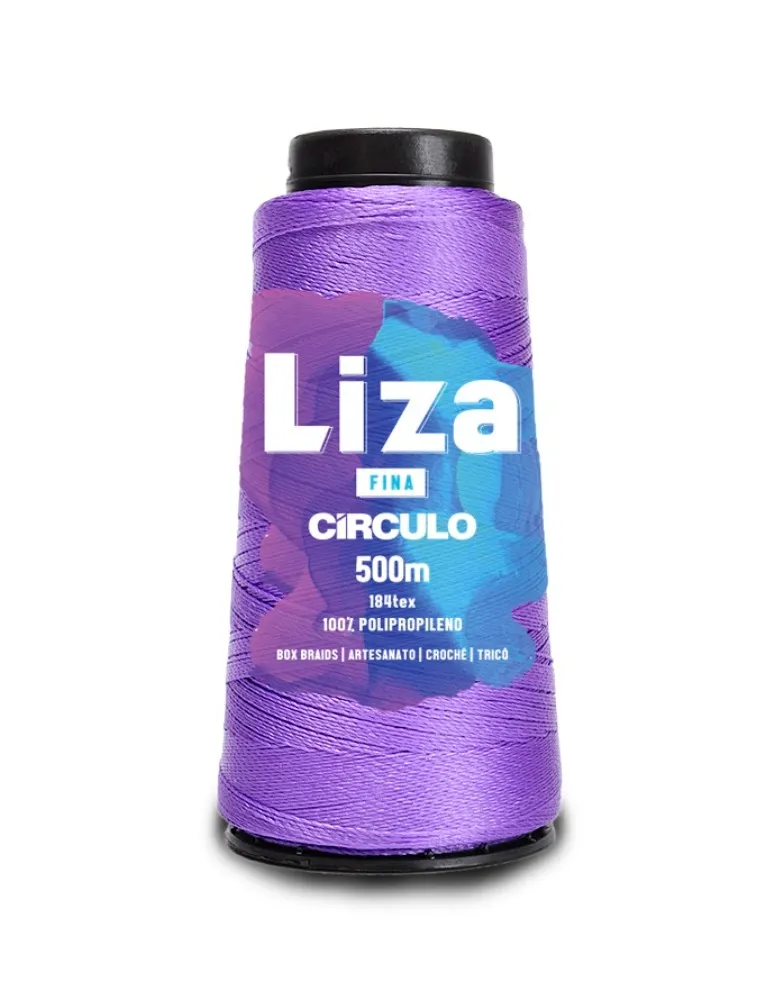 6399 LINHA CIRCULO LIZA FINA 500M 100%PP 