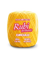 1205 LINHA CIRCULO RUBI 40M 100%CO 