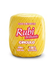 1216 LINHA CIRCULO RUBI 40M 100%CO 