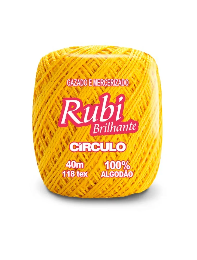 1325 LINHA CIRCULO RUBI 40M 100%CO 