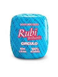2207 LINHA CIRCULO RUBI 40M 100%CO 