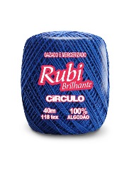 2655 LINHA CIRCULO RUBI 40M 100%CO 
