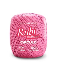 3544 LINHA CIRCULO RUBI 40M 100%CO 