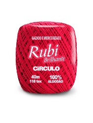 3611 LINHA CIRCULO RUBI 40M 100%CO 