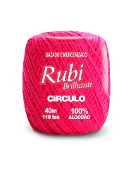 3640 LINHA CIRCULO RUBI 40M 100%CO 