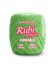 5184 LINHA CIRCULO RUBI 40M 100%CO 