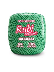 5213 LINHA CIRCULO RUBI 40M 100%CO 