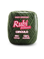 5408 LINHA CIRCULO RUBI 40M 100%CO 