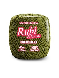 5606 LINHA CIRCULO RUBI 40M 100%CO 