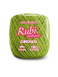 5807 LINHA CIRCULO RUBI 40M 100%CO 