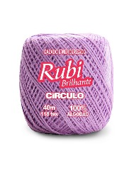 6399 LINHA CIRCULO RUBI 40M 100%CO 