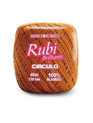 7125 LINHA CIRCULO RUBI 40M 100%CO 