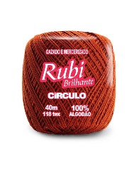 7220 LINHA CIRCULO RUBI 40M 100%CO 