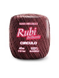 7346 LINHA CIRCULO RUBI 40M 100%CO 