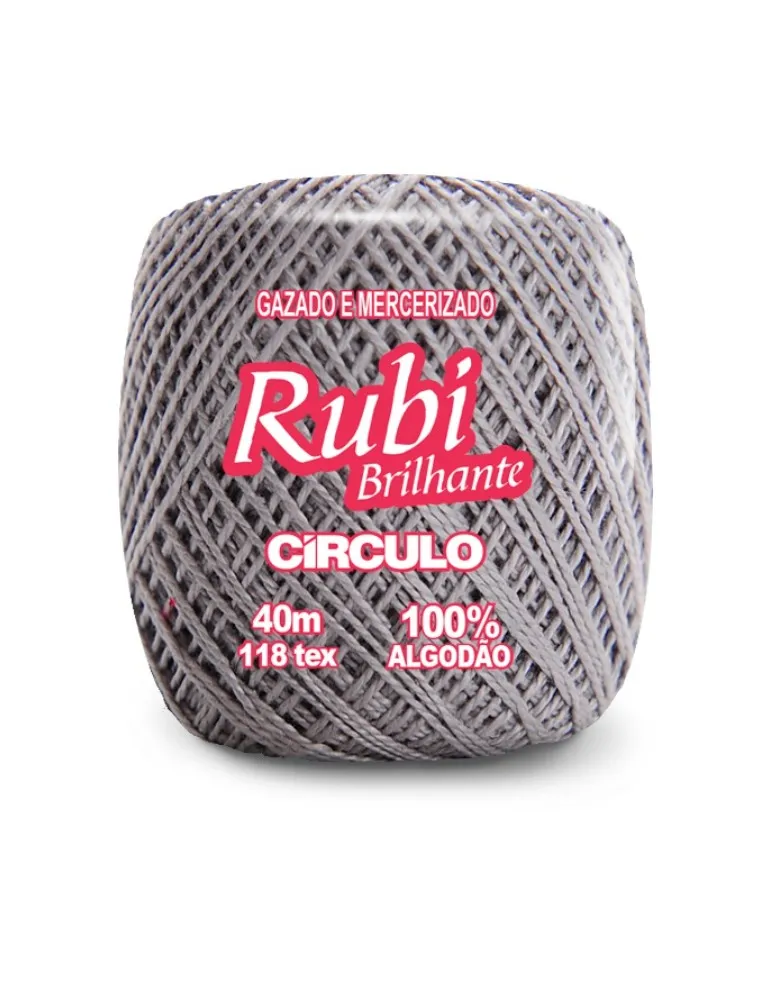 8798 LINHA CIRCULO RUBI 40M 100%CO 