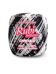 9016 LINHA CIRCULO RUBI 40M 100%CO 