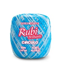 9113 LINHA CIRCULO RUBI 40M 100%CO 